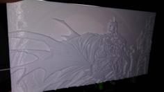 Lithophane Of Batman 3D Printer Model