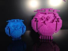 MakerGeeks.com – Blinky The 8-Bit Owl 3D Printer Model