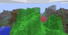 Minecraft Landscape 3D Printer Model