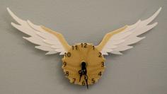 Harry Potter Golden Snitch Clock 3D Printer Model