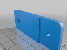 25mm Ruler Stop 3D Printer Model