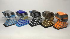 Doctor Who – BBC Two Ident Daleks 3D Printer Model