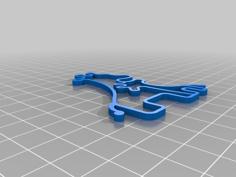 Giraffe Pendant 3D Printer Model