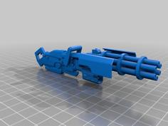 Fortnite Minigun 3D Printer Model