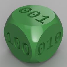 Programmer’s Dice 3D Printer Model