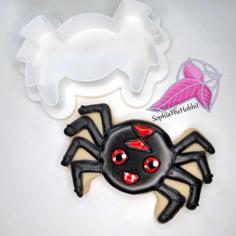 Spider Cookie Cutter 3D Printer Model