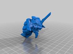 EVA-01 Hook 3D Printer Model