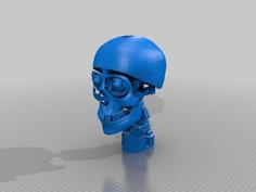 Animatronic Skull 3D Printer Model