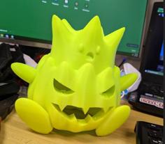 Pumpkin Togepi 3D Printer Model