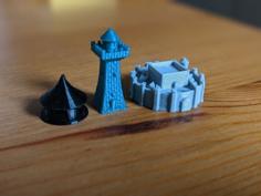 War Of Whispers Miniatures – Castle Hut Tower 3D Printer Model