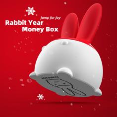 Rabbit Money Box 3D Printer Model