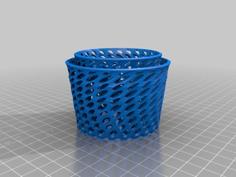 Tealight Candle Holder (remix: Double-wall) 3D Printer Model