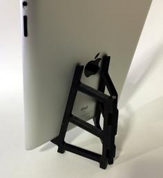 Folding IPad Stand 3D Printer Model