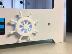 Ship’s Wheel Ultimaker 2 Knob 3D Printer Model