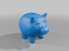 Piggy Bank 3D Printer Model