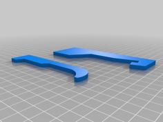 Dodge ProMaster Van Interior Rack Mounts 3D Printer Model