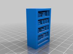 Bookshelf 3D Printer Model