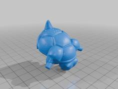 Blastoise (3D Scanned) 3D Printer Model