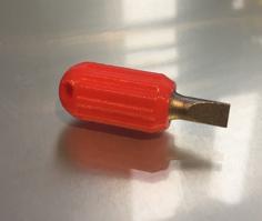 Mini Screwdriver Handle 3D Printer Model