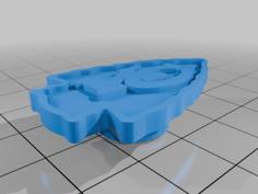 Chiefs Croc Charm 3D Printer Model