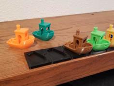 Interlocking Benchy Display 3D Printer Model