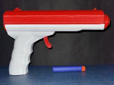 Foam Dart Gun (Nerf Compatible) 3D Printer Model