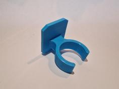 Clamp For IKEA Kitchen Freezer Trim 3D Printer Model