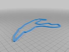 All F1 Race Tracks 3D Printer Model