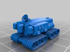 White Wolverine Exploration Vehicle 3D Printer Model