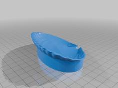 Seashell Soap Dish 3D Printer Model