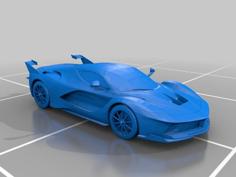 Ferrari FXX K 3D Printer Model