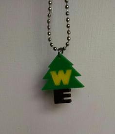 Wilderness Explorer Pendant 3D Printer Model