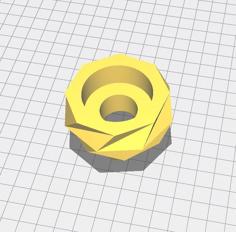 Candle_holder_Low_Poly_mod / Porte Bougie Chauffe Plat 3D Printer Model