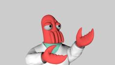 DR. Zoidberg 3D Printer Model