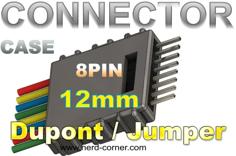 Connector Housing Dupont 8Pin 12mm 3D Printer Model