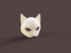 Cat Mask From A Whisker Away 3D Printer Model