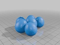 Pokemon Exeggcute #102 – Optimized For 3D Printing 3D Printer Model