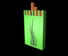 Cigarette Box 3D Printer Model