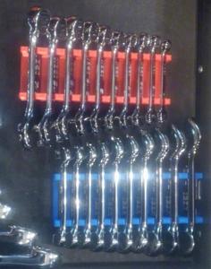 Stubby Wrench Organizer 3D Printer Model