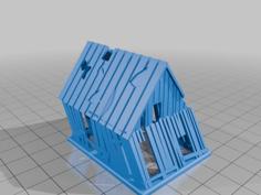 N Scale Orange Shack 3D Printer Model