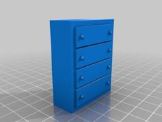 Parametric Dresser | Furniture 3D Printer Model