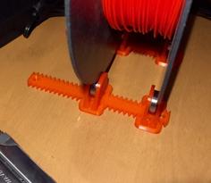 Adjustable Spool Coaster Rail System And Things 3D Printer Model