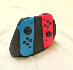 Nintendo Switch Joycon Grip NoSupport Remix 3D Printer Model