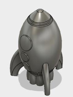 Toy Rocket 3D Printer Model