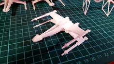 X Wing – Star Wars Christmas Ornament – Simple Print 3D Printer Model