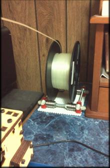 Universal Filament Spool Cradle With Endcaps 3D Printer Model