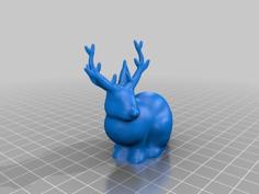 Reindeer Rabbit 3D Printer Model