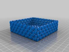 Woven Basket 3D Printer Model