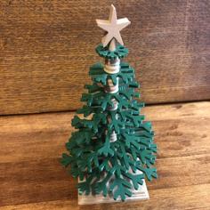 Christmas Tree 3D Printer Model