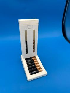 AA Battery Dispenser 3D Printer Model